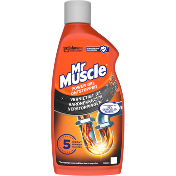 Mr Muscle Power gel ontstopper