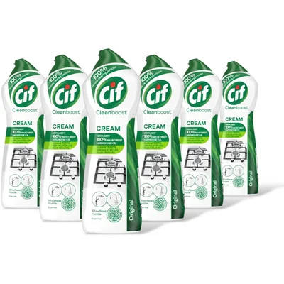 Cif Schuurmiddel original cream 6-pack