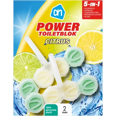 AH Power toiletblokken citrus