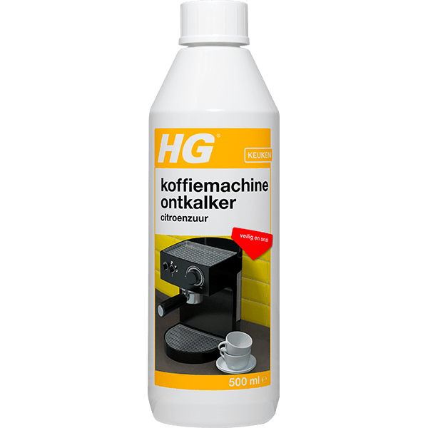 HG Koffiemachine ontkalker melkzuur