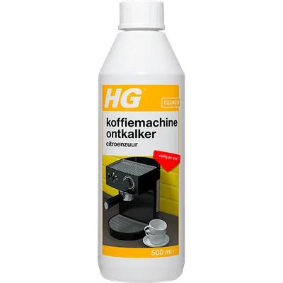 HG Koffiemachine ontkalker melkzuur