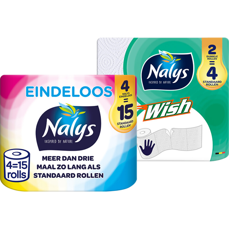 Nalys Nalys wish keuken en toiletpapier pakket
