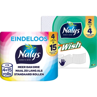 Nalys Nalys wish keuken en toiletpapier pakket