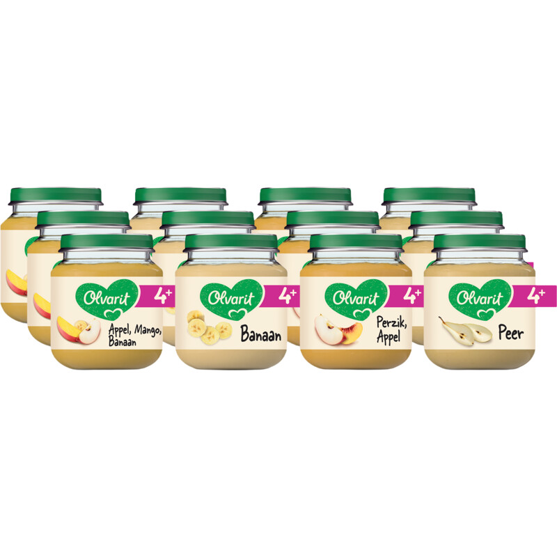 Olvarit Variatiemenu fruit 4m+