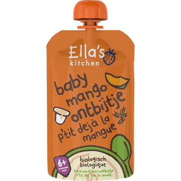 Ella's kitchen Baby mango ontbijtje 6m+ bio