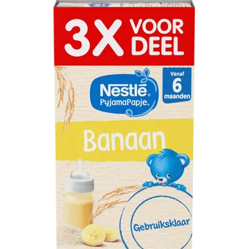 Nestlé Pyjamapapje banaan 6m+ 3x voordeel