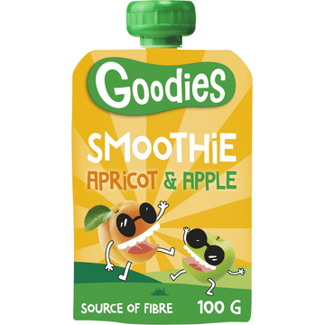 Goodies Knijpfruit smoothie apricot & apple