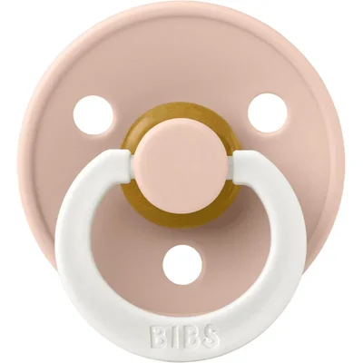 Bibs Glow in the dark fopspeen blush 2-pack