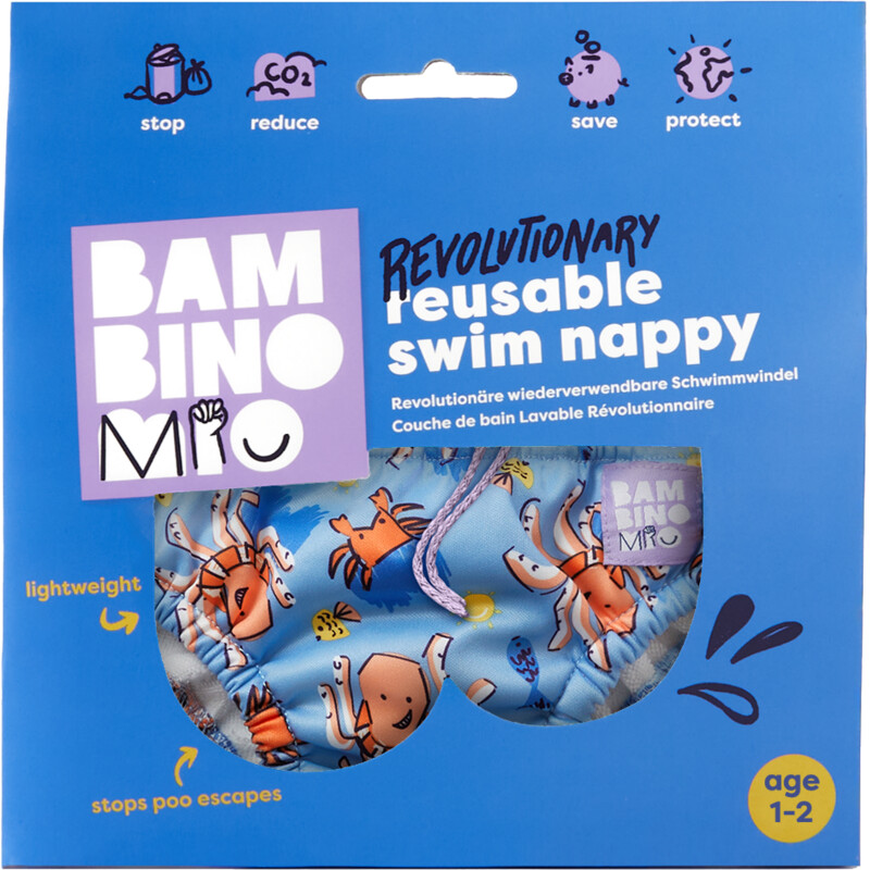 Bambino Mio Wasbare zwemluier 1-2 jaar