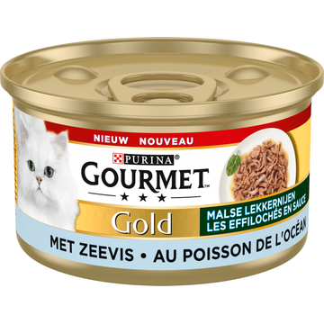 Gourmet Gold malse lekkernijen met zeevis