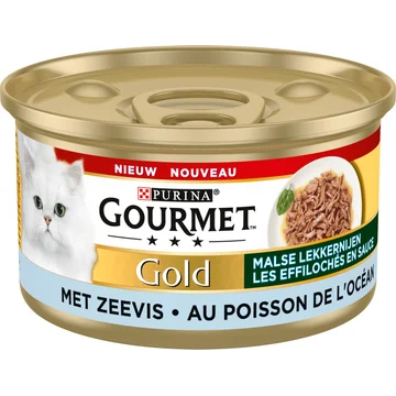 Gourmet Gold malse lekkernijen met zeevis