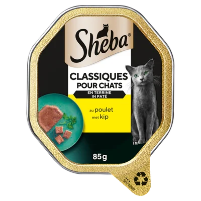 Sheba Finesse mousse-zachte pate kip