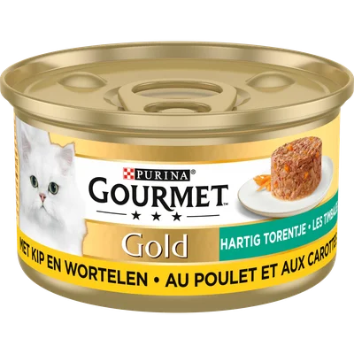 Gourmet Gold hartig torentje met kip & wortel