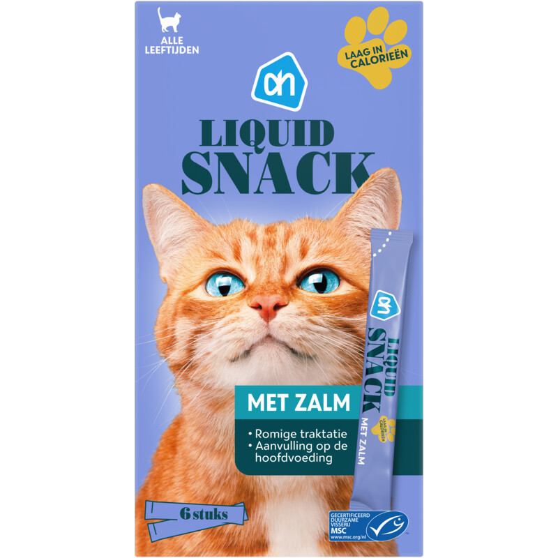 AH Liquid snack met zalm