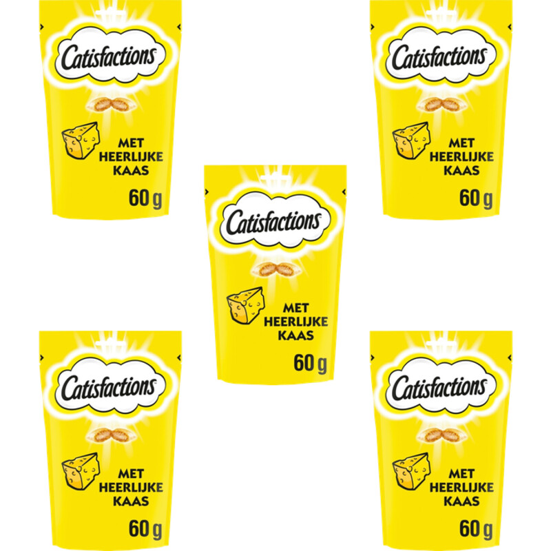 Catisfactions Kaas 5-pack