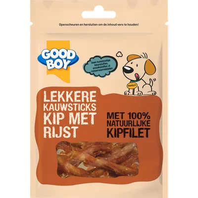 Good boy Lekkere kauwsticks kip met rijst