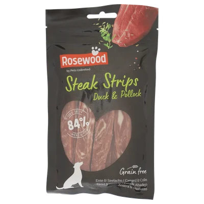 Rosewood Steak strips beef & pollock