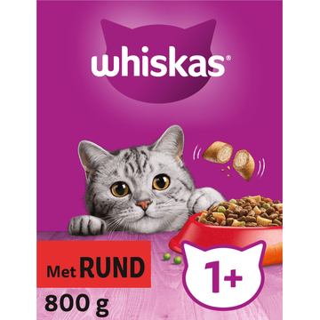 Whiskas 1+ Brokken met rund