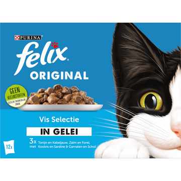 Felix Original vis selectie in gelei
