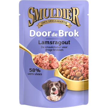 Smuldier Door de brok lamsragout