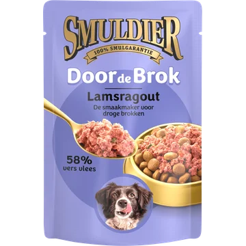 Smuldier Door de brok lamsragout