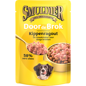 Smuldier Door de brok kippenragout