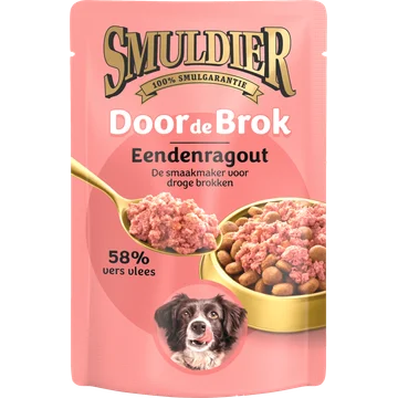 Smuldier Door de brok eendenragout