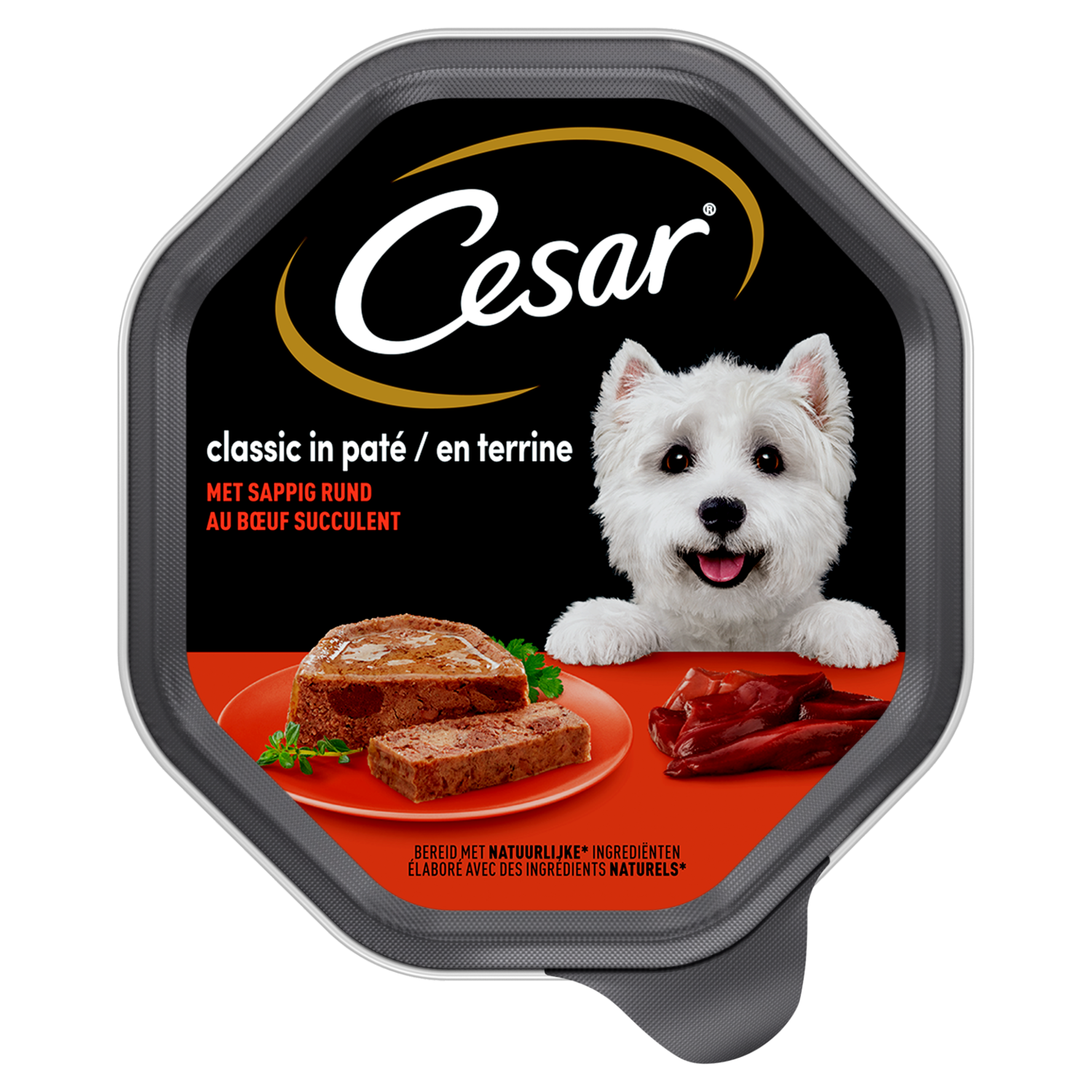 Cesar Classic met rund