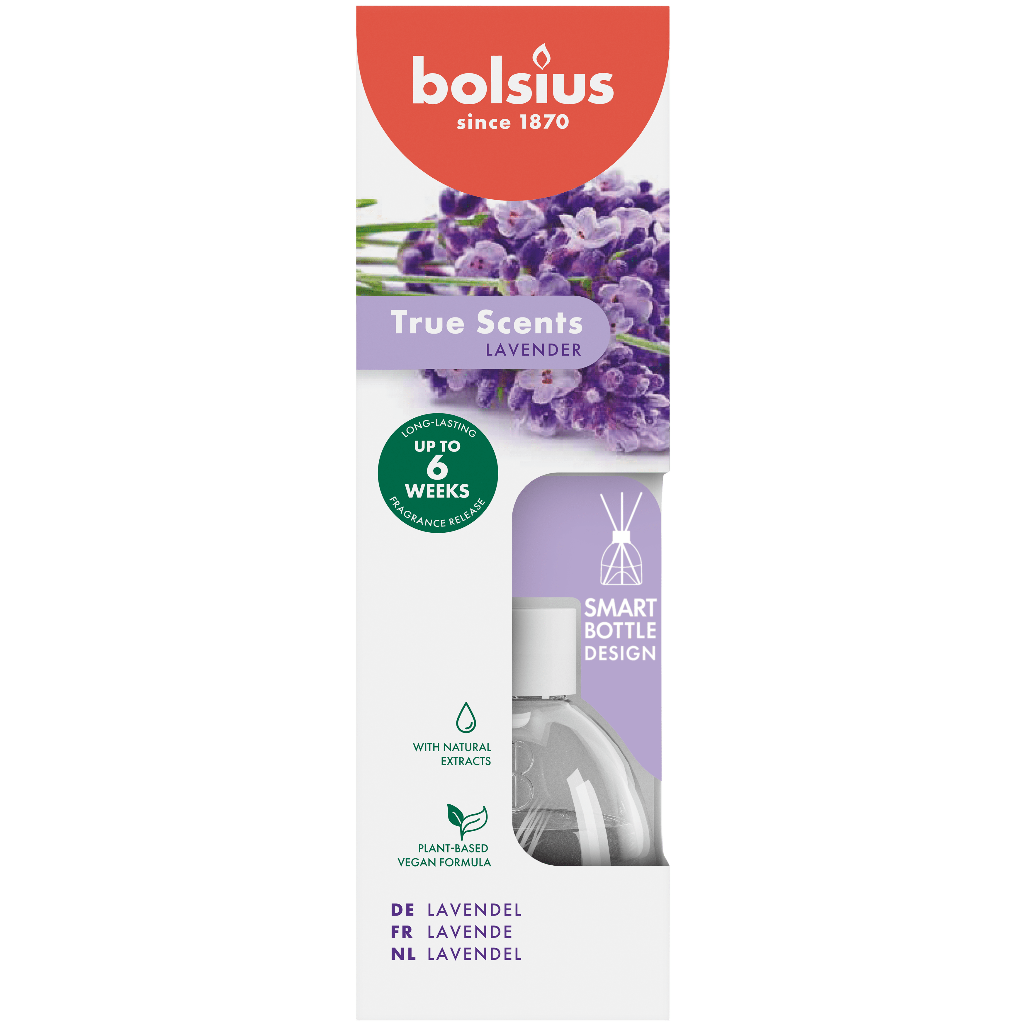 Bolsius Geurverspreider true scents lavender