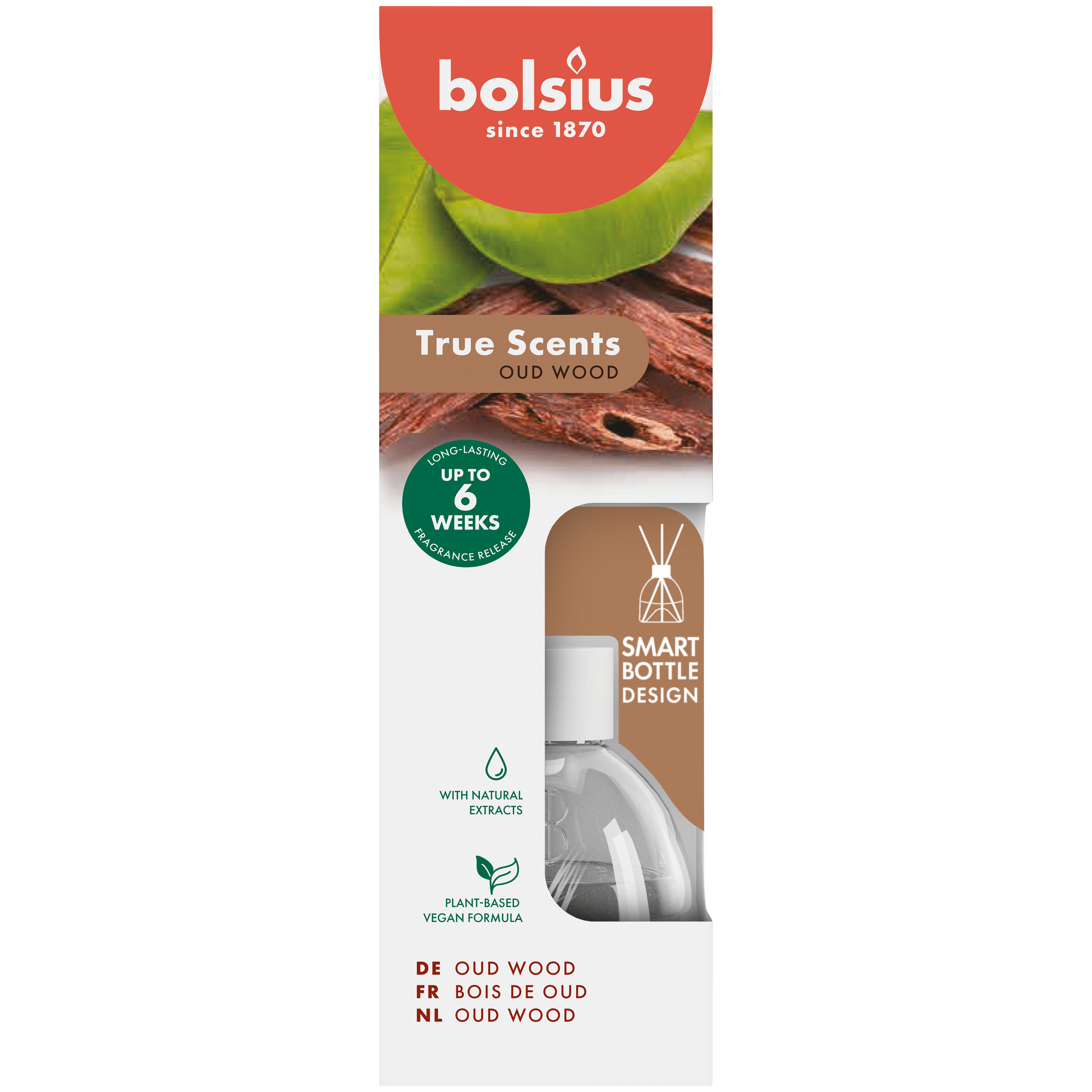 Bolsius Geurverspreider true scents oud wood