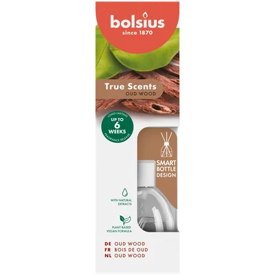 Bolsius Geurverspreider true scents oud wood