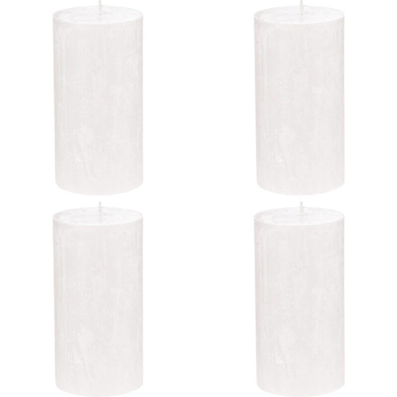 AH Rustiek 7x13cm wit 4-pack
