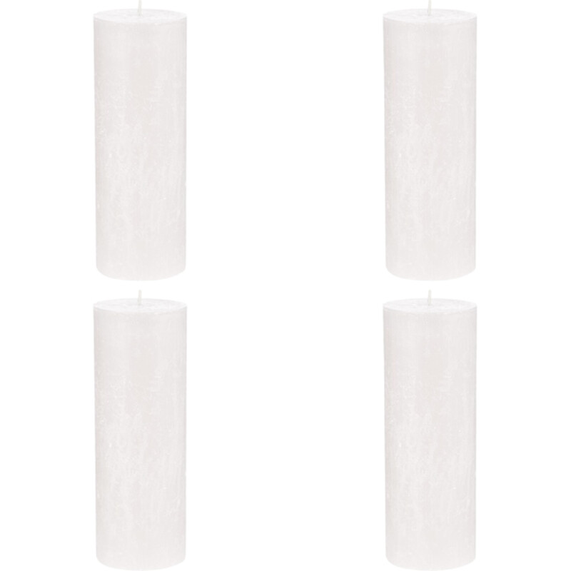 AH Rustiek 7x19cm wit 4-pack