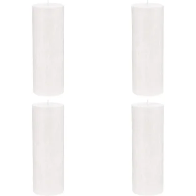 AH Rustiek 7x19cm wit 4-pack