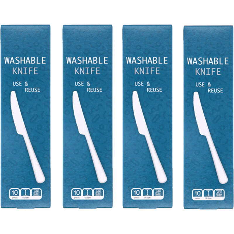 AH Mes herbruikbaar 4-pack