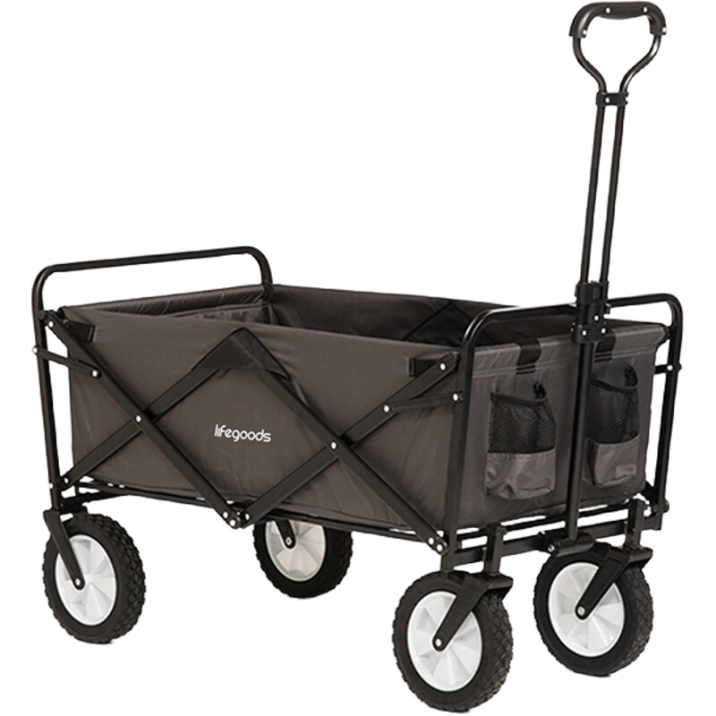 Lifegoods Foldable wagon 70 KG - Grey