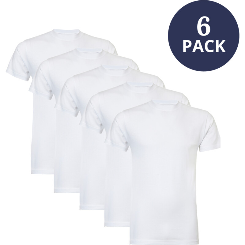 Ten Cate 3x 2-pack t-shirt wit S