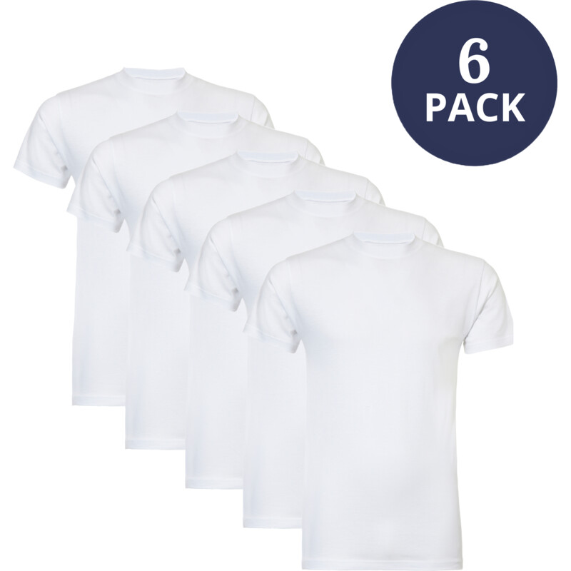 Ten Cate 3x 2-pack t-shirt wit XXL