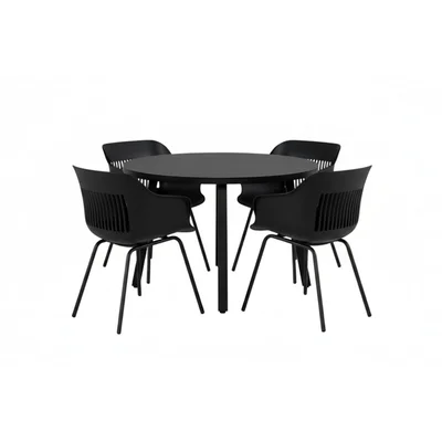 Hartman Combideal diningset Jill 120 zwart