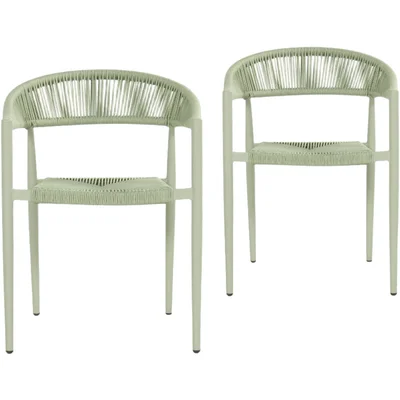 Hartman Pablo stoel spring green 2 stuks