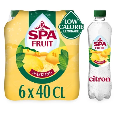 Spa FRUIT Bruisende Fruitige Frisdrank Citron - 6 x 400ML
