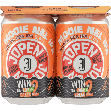 Jopen Mooie Nel IPA Bier Blikken 4 x 330 ml