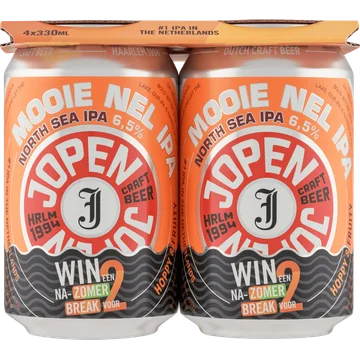 Jopen Mooie Nel IPA Bier Blikken 4 x 330 ml