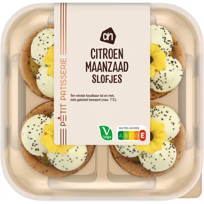 AH Citroen maanzaad slofjes