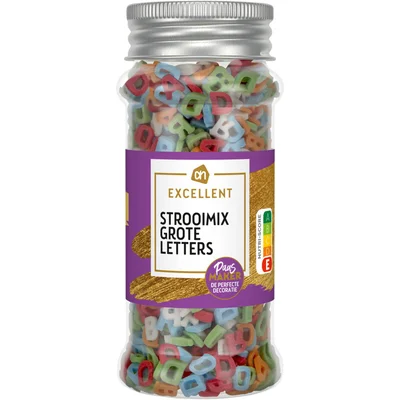 AH Excellent Strooimix grote letters