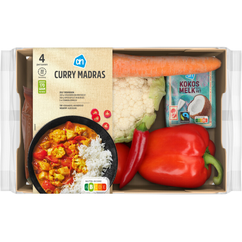 AH Curry madras verspakket
