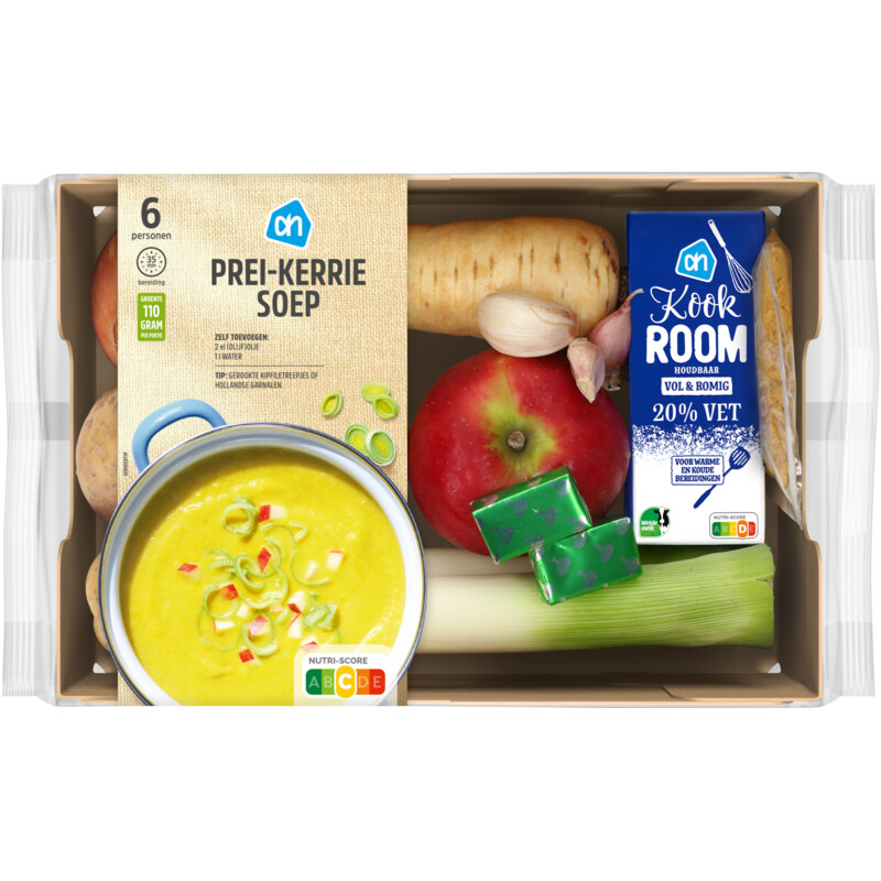 AH Prei-kerrie soep verspakket