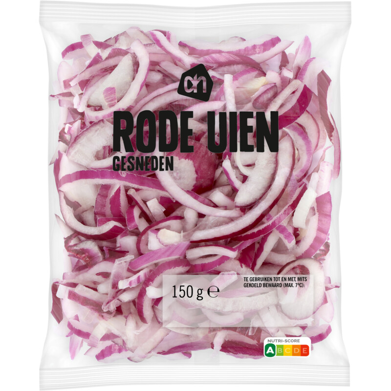 AH Gesneden rode uien