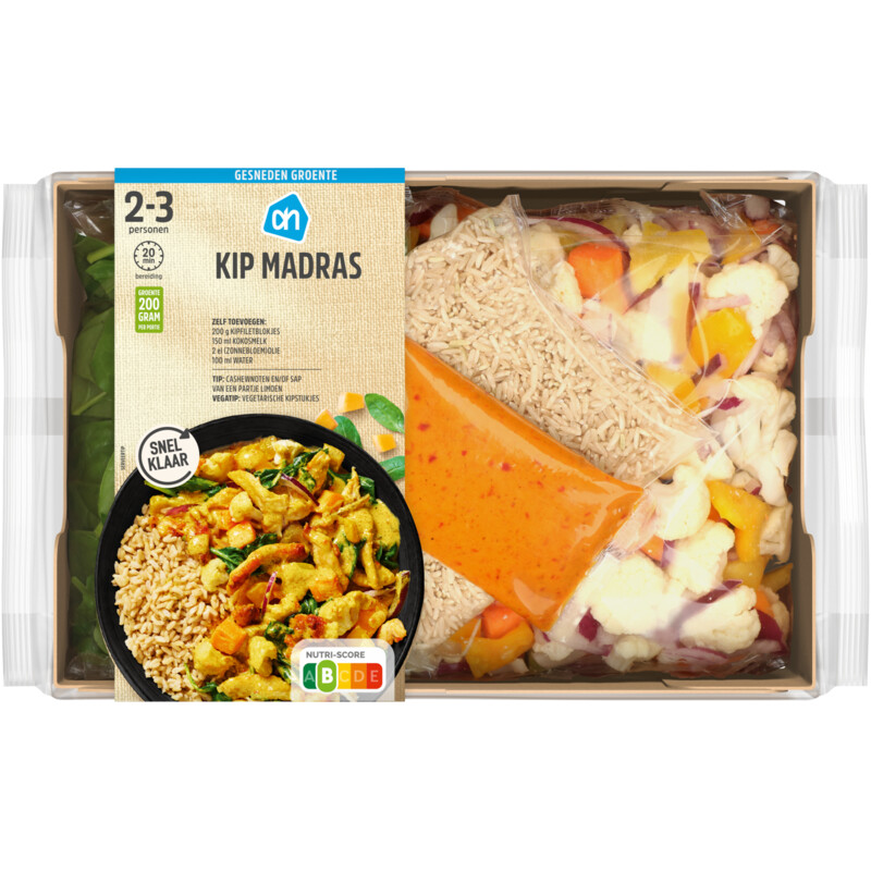 AH Gesneden verspakket kip madras