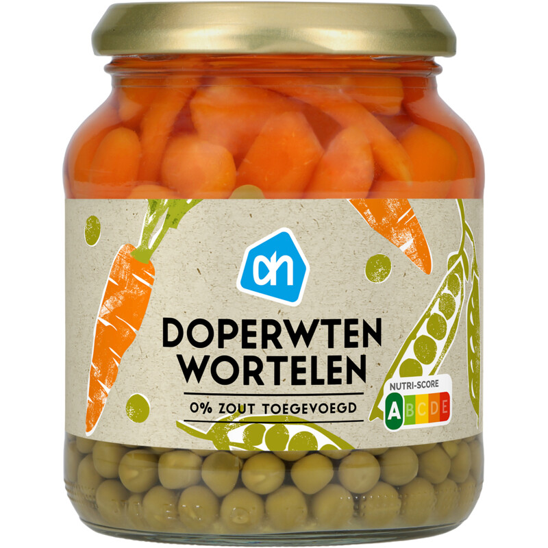 AH Doperwten en wortelen